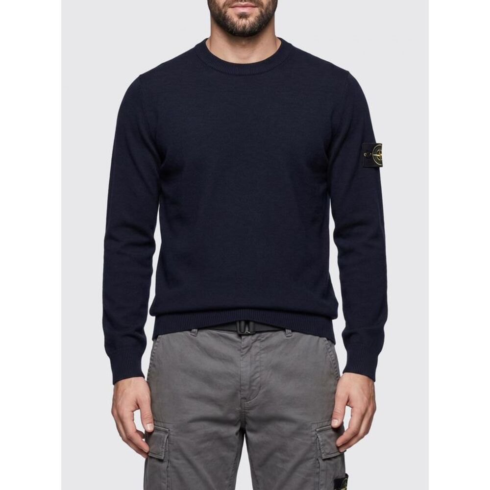Stone Island Sweater Men Blue